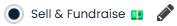 Sell & Fundraise with pencil icon in the save window